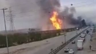 تصویری..انفجار لوله انتقال گاز در البرومی اهواز 11 کشته و زخمی برجای گذاشت