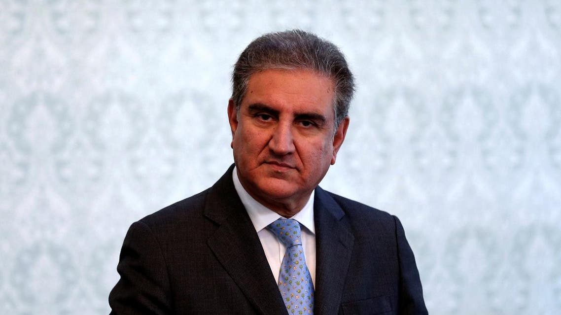 Pakistan's Foreign Minister, Shah Mehmood Qureshi, speaks during a news conference. (File photo: Reuters)