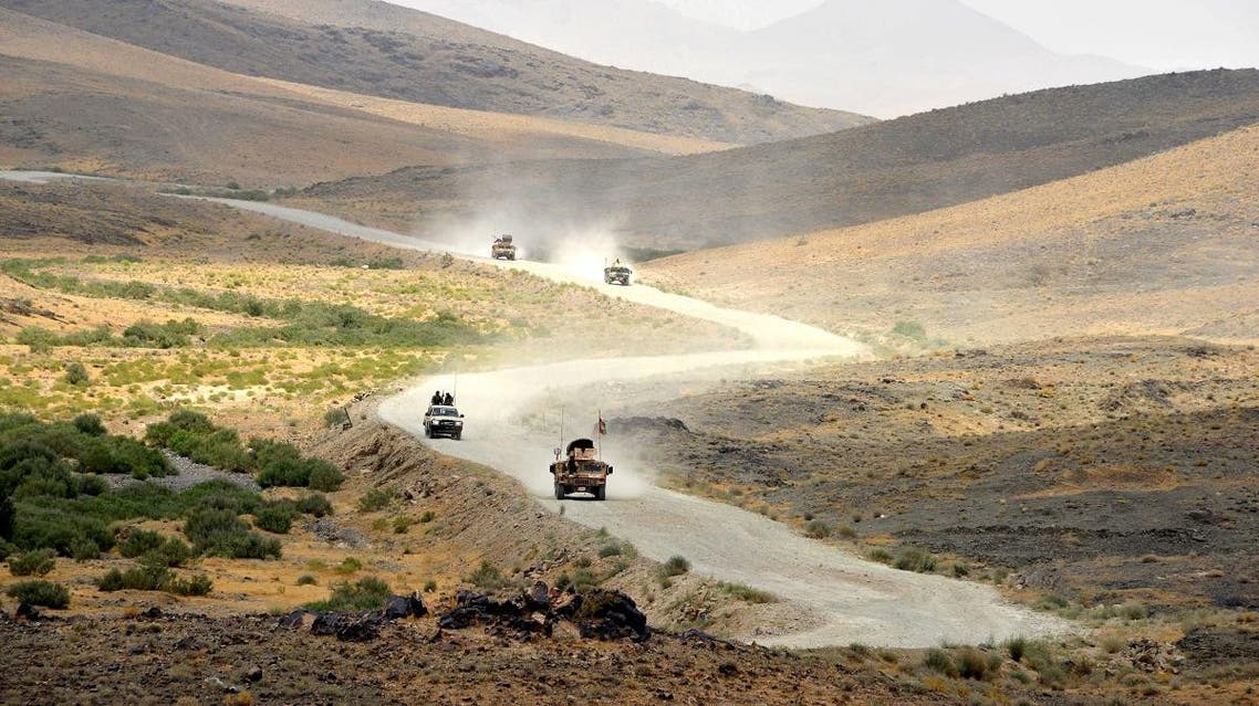 A file photo of Afghan National Army (ANA) soldiers patrolling a restive region. (AFP)