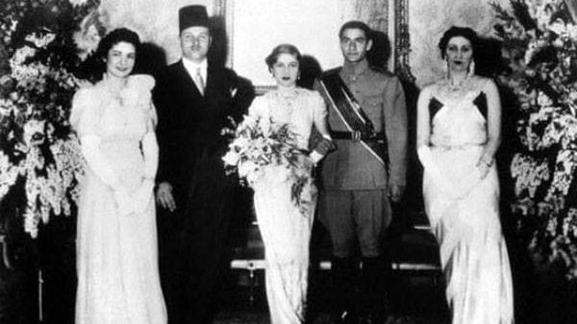 مراسم ازدواج محمدرضا پهلوی، ولیعهد وقت ایران و شاهزاده فوزیه، خواهر ملک فواد در قاهره