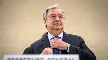 UN Secretary-General Antonio Guterres. (AFP) 