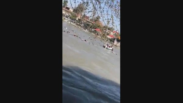 93 قتيلاً إثر غرق عبارة في نهر دجلة قرب الموصل