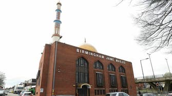 Five mosques vandalized in central England