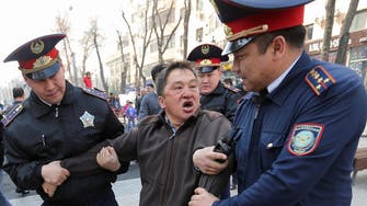 Anti-government protesters held in Kazakhstan, after president resigns 