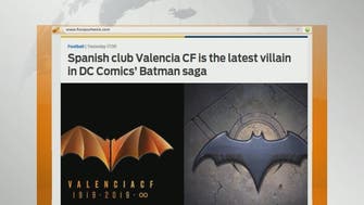 "باتمان" يتسبب بأزمة بين نادٍ إسباني وشركة أميركية