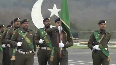 Royal Saudi Armed Forces at Pakistan Day parade in Islamabad on Saturday. (Supplied)