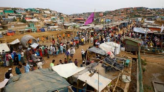 One killed, thousands displaced in Rohingya camp landslides
