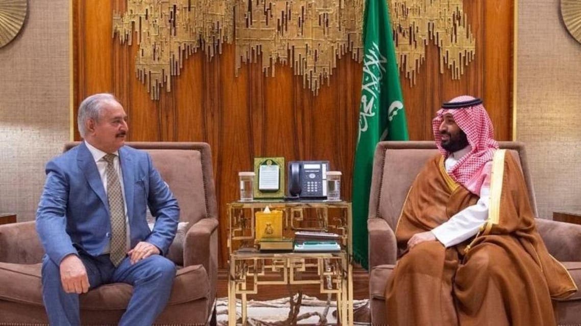 Khalifa Haftr and Saudi Crown Prince