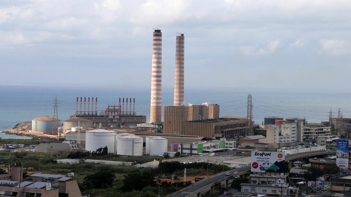 Zouk Power Station in Zouk, north of Beirut, Lebanon on March 27, 2019. (Reuters)