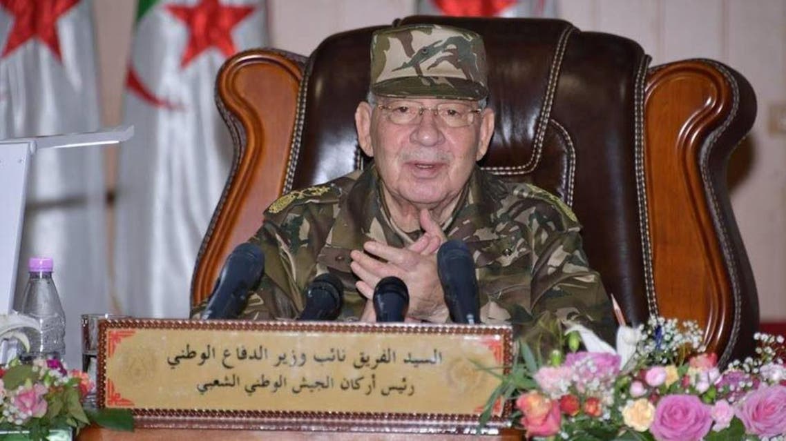 Army cheif of Aljazair Ahamd Qaid Saleh