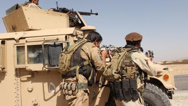 Afghanistan's security forces take their position during a clash with Taliban fighters in the highway between Balkh province to Kunduz city, north of Kabul. (File photo: AP)