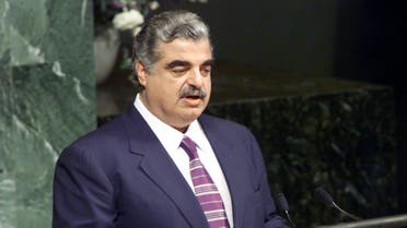 رئيس الحكومة اللبنانية السابق رفيق الحريري
