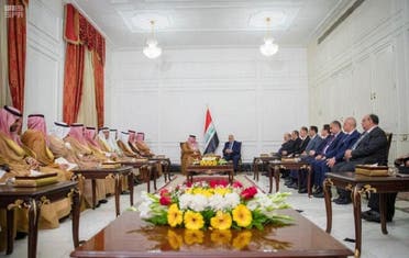 Iraqi Prime Minister Adil Abdulmahdi received the Saudi economic delegation, headed by Minister of Commerce and Investment Dr. Majid bin Abdullah Al-Qasabi. (SPA)