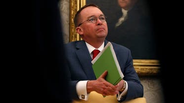 White House chief of staff Mick Mulvaney. (AP)