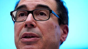 Mnuchin testifies before a House Financial Services Committee on Capitol Hill. (Reuters)