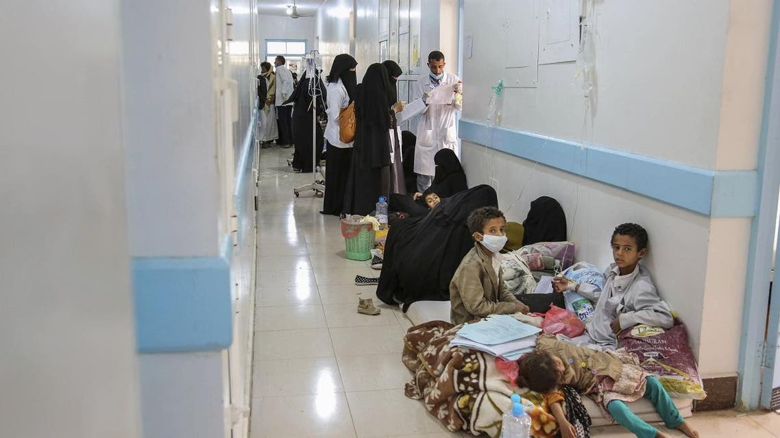 Yemen cholera. (AP)