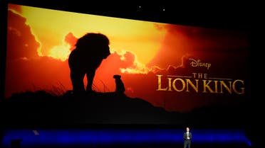 Sean Bailey, president of Walt Disney Studios Motion Picture Production, discusses the upcoming live-action film "The Lion King" during the Walt Disney Studios Motion Pictures presentation at CinemaCon 2019. (AP)