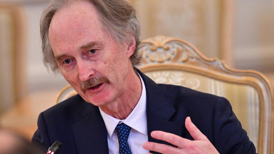 Norwegian diplomat Geir Pedersen (File photo: AFP)