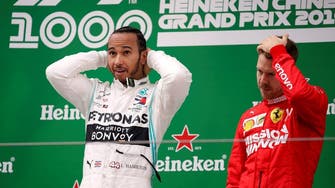 Motor racing: Hamilton wins Formula One’s 1,000th race