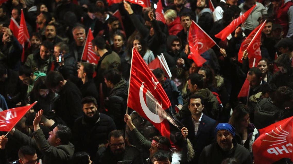 Turkey CHP supporters. (AP)