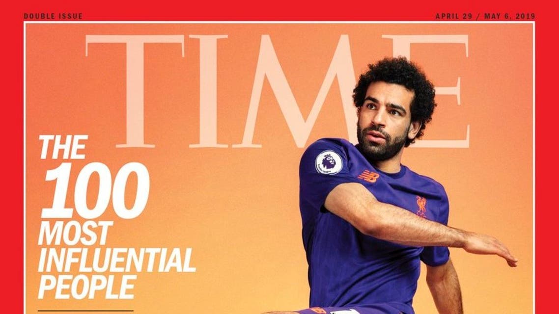 محمد صلاح - مجلة تايم