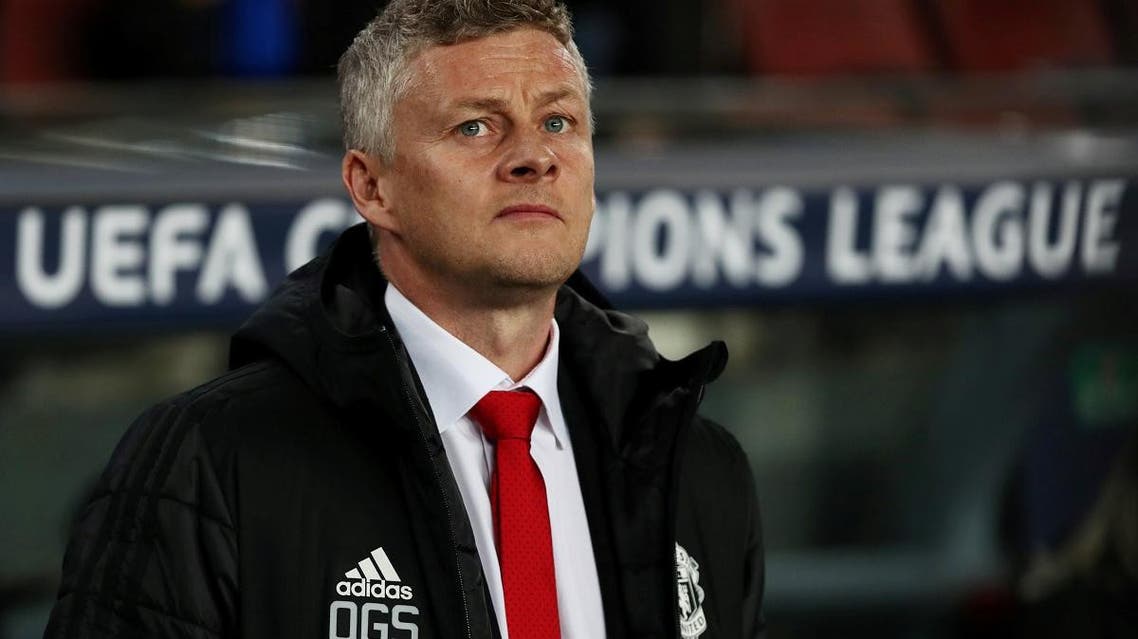 Manchester United manager Ole Gunnar Solskjaer before the match against Barcelona in the Champions League Quarter Final Second Leg on April 16, 2019. (Reuters)