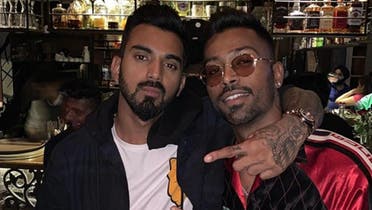 India all-rounder Hardik Pandya and batsman KL Rahul who were each ordered to pay 2 million rupees (about $29,000) towards charity within a month for their comments about women in a television chat-show (Instagram)