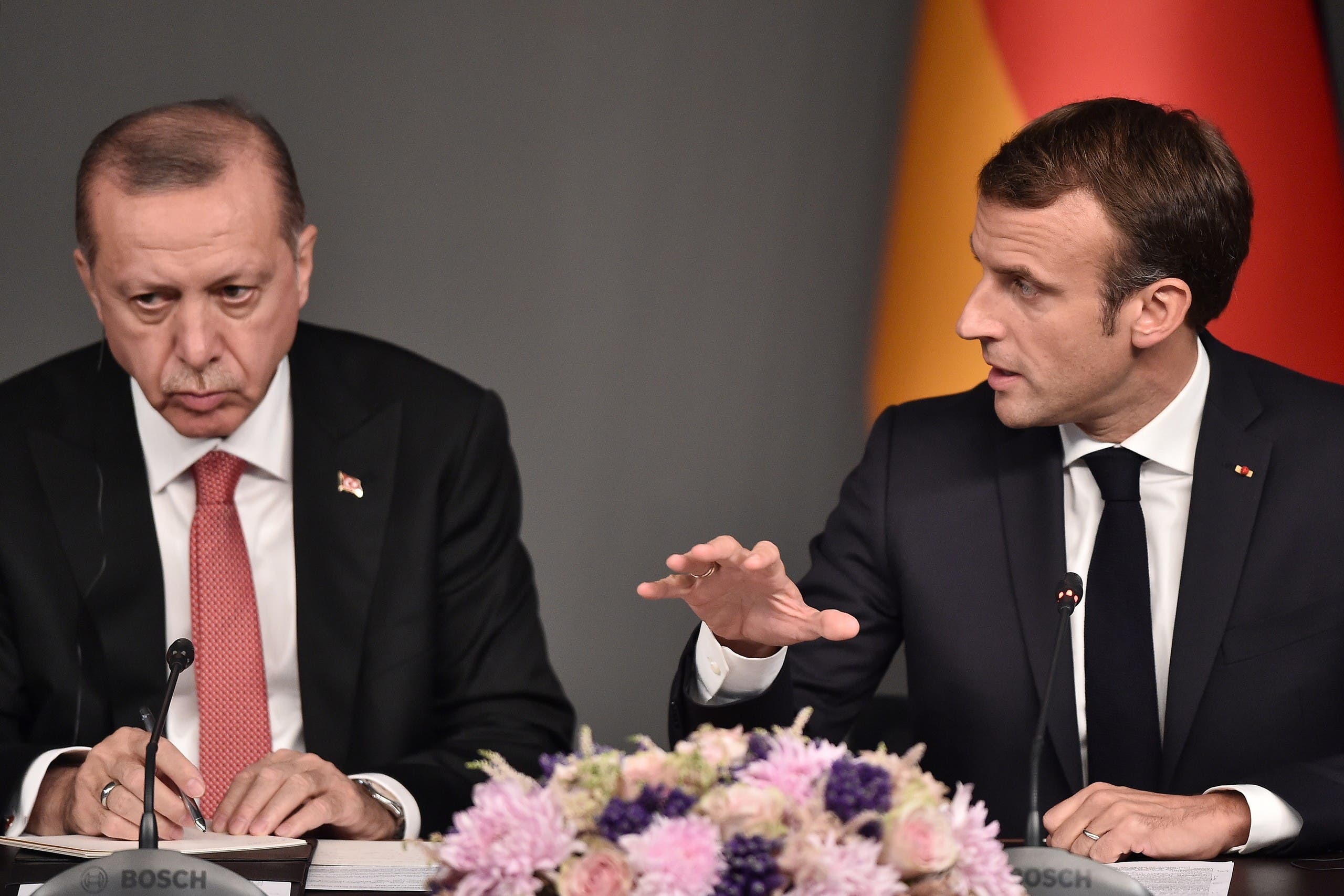 أردوغان ومكرون