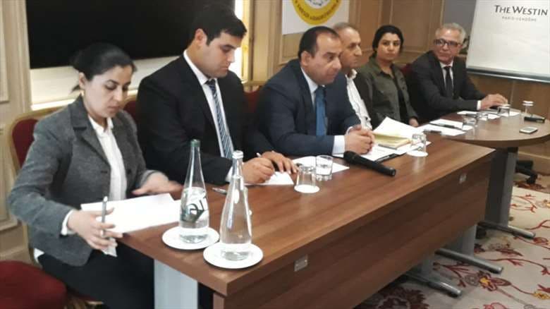 هيئت كرد كه ىر پاریس با مکرون ملاقات کرد