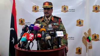 الجيش الليبي: معلومات بنقل حكومة الوفاق مقراتها لمصراتة