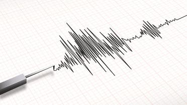 Seismograph machine earthquake vector - Illustration