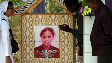 Adelina Sau died in February last year after being found outside her employer’s home on the northern Malaysian island of Penang. (File photo: AP)