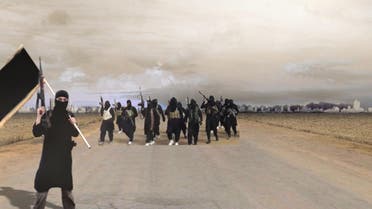 عناصر من داعش في البادية السورية (أرشيفية)