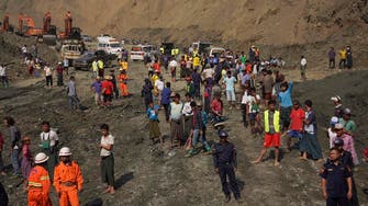 Rescuers battle to find bodies in Myanmar mudslide 