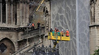 Scaffolding firm says workers smoked at Paris’ Notre-Dame