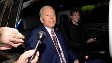 Former Vice President and Democratic presidential candidate Joe Biden is shown after appearing on ABC's "The View" in New York. (AP)