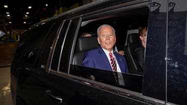 Former Vice President and Democratic presidential candidate Joe Biden is shown after appearing on ABC’s “The View”, Friday, April 26, 2019 in New York. (AP)