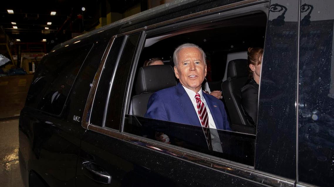 Former Vice President and Democratic presidential candidate Joe Biden is shown after appearing on ABC’s “The View”, Friday, April 26, 2019 in New York. (AP)