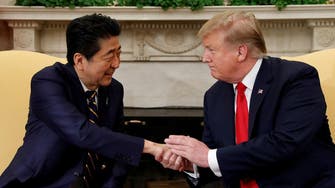 Trump and Japan’s Abe confirm ‘joint desire’ to stop Iran oil imports