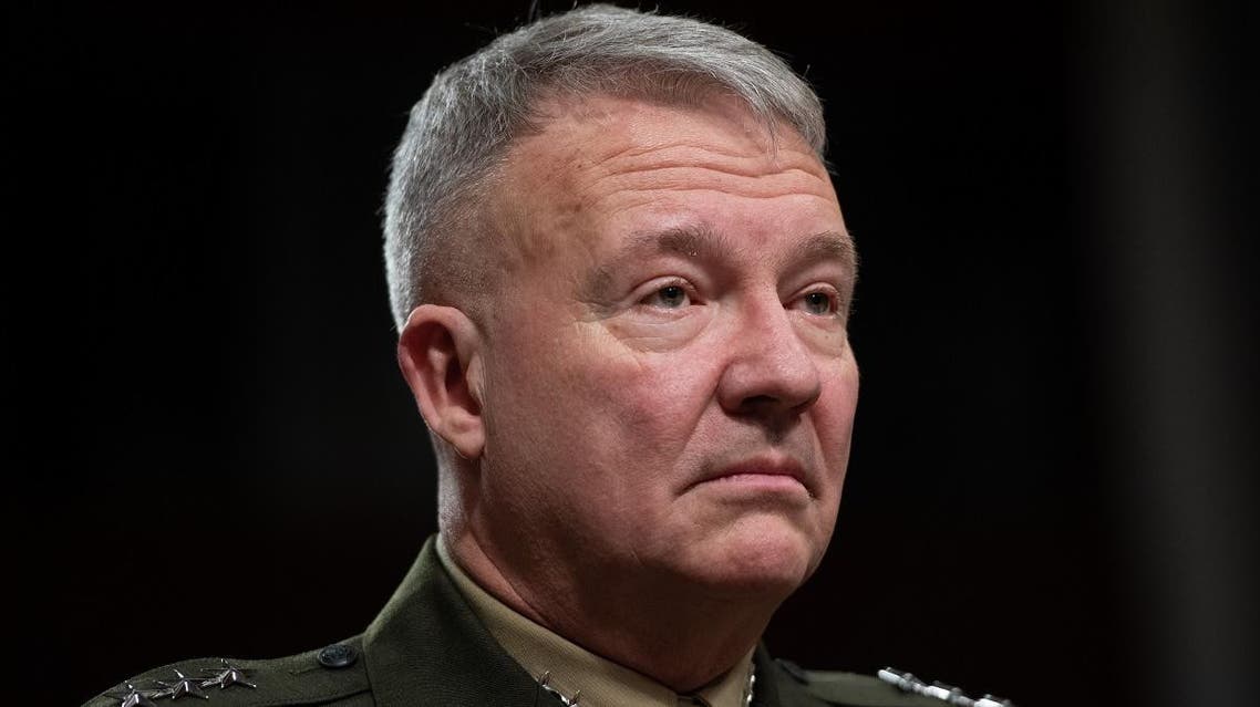 US Central Command Chief General Kenneth McKenzie. (AFP)