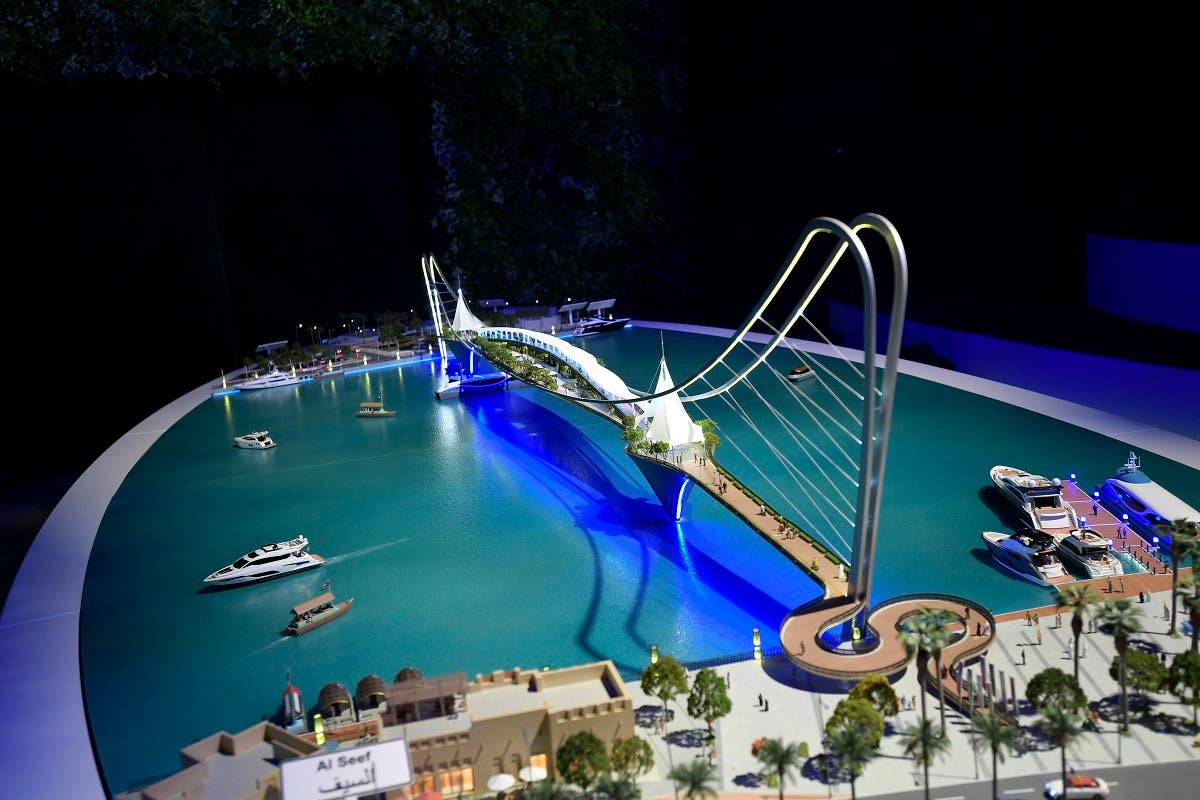The series of futuristic urban projects in Dubai will include a 15-kilometer cable car system above Sheikh Zayed Road. (WAM)