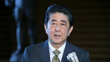 Japan Shinzo Abe PM. (AFP)