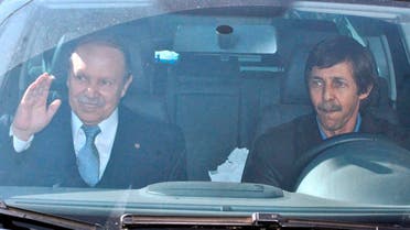 File photo shows Algerian President Abdelaziz Bouteflika, left, and his brother, Said Bouteflika. (AP)