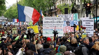 Fewer turn out for ‘yellow vest’ protests in France after May Day clashes