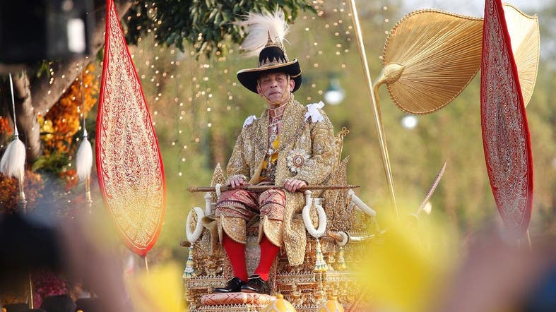 Newly Crowned Thai King Carried Through Bangkok In Royal Procession - newly crowned thai king carried through bangkok in royal procession
