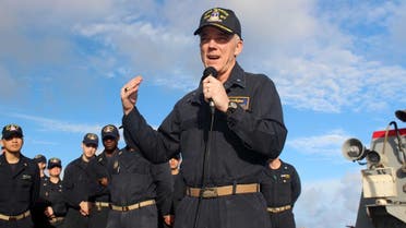 US Vice Admiral Jim Malloy. (Reuters)