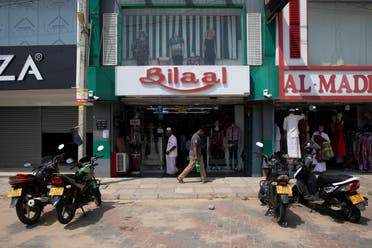 Shops owned by Muslim businessmen are seen in a market in Batticalao, sri lanka (Reuters)