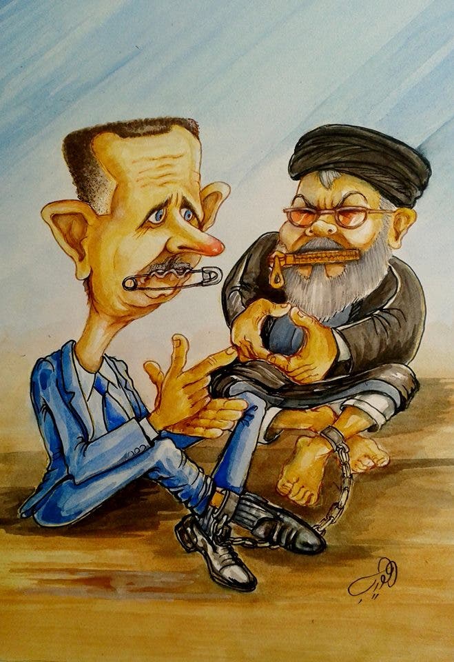 من لوحاته