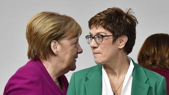 Merkel’s preferred successor says she will not seek post before 2021