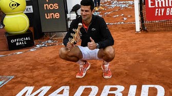 Delighted Djokovic wins third Madrid Open as Tsitsipas runs out of steam